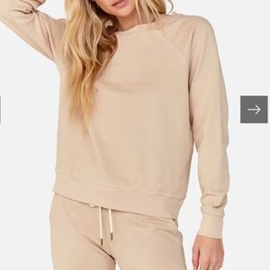 MATE the Label Cotton Sweatshirt - Latte